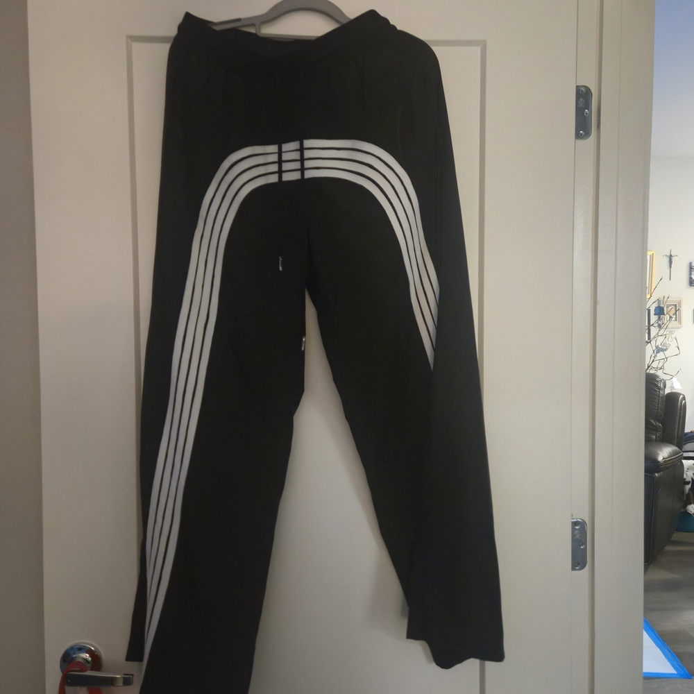 Edikted Black and White Joggers